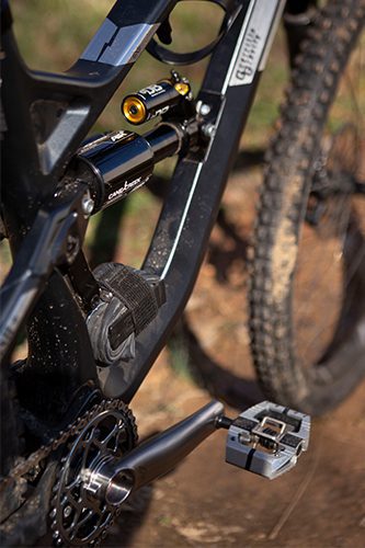 Guerrilla Gravity Smash decked out in Cane Creek components