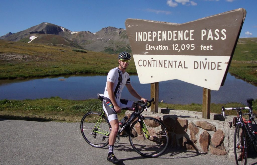 Kyle at the Continental Divide