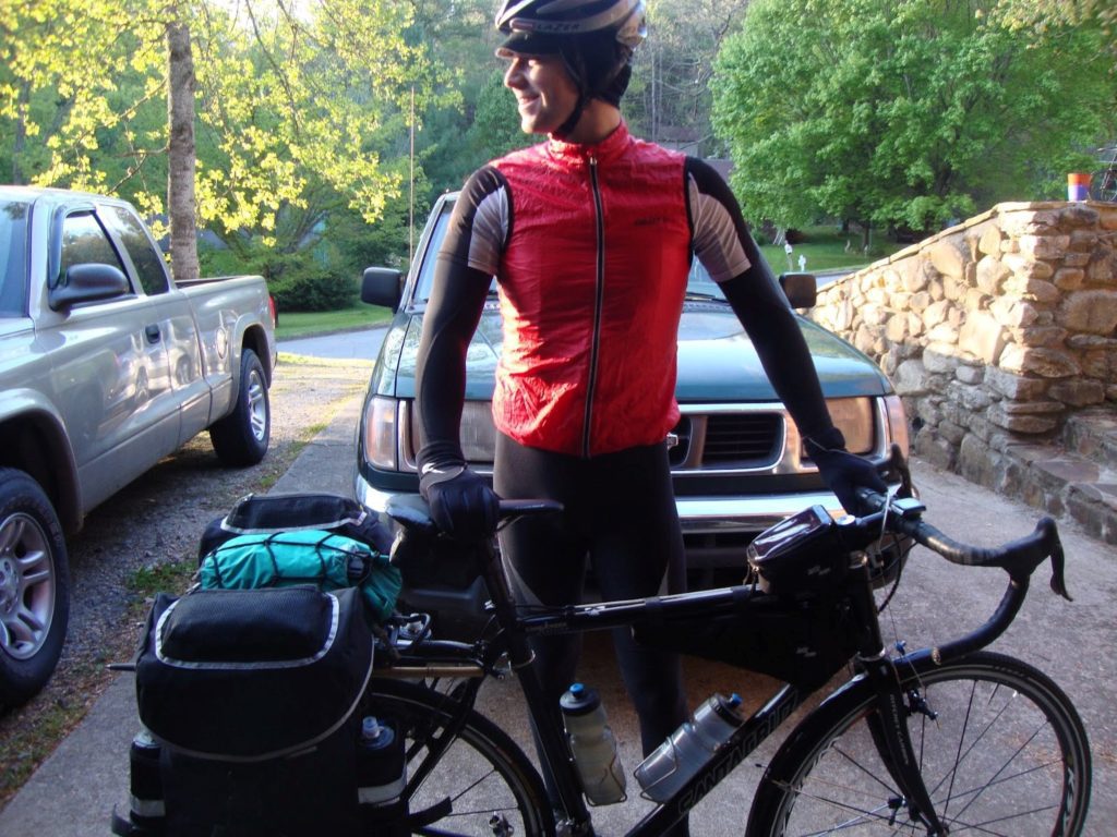 Kyle's first bikepacking BRP